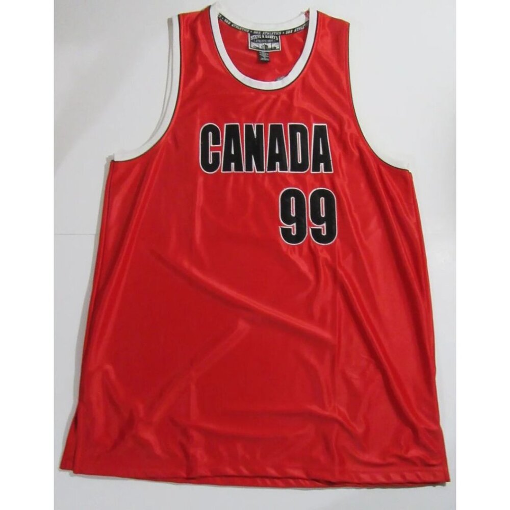 Steve & Barry's Mens Canada Basketball Jersey Heavyweight Tank Top Size XL New